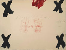 Laden Sie das Bild in den Galerie-Viewer, Antoni Tàpies - Grabado 'Due Mans'
