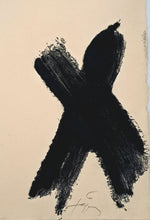 Laden Sie das Bild in den Galerie-Viewer, Antoni Tàpies - Grabado 'Due Mans'