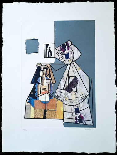 Manolo Valdés - Grabado 'El Cubismo como Pretexto' #11