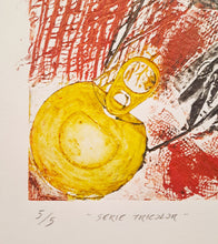 Load image into Gallery viewer, Antolín Alejandre Ruiz - Grabado &#39;Minotauro&#39; (Serie Tricolor)