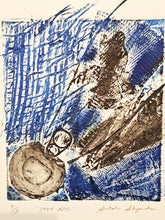 Load image into Gallery viewer, Antolín Alejandre Ruiz - Grabado &#39;Minotauro&#39; (Serie Azul)