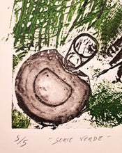 Load image into Gallery viewer, Antolín Alejandre Ruiz - Grabado &#39;Minotauro&#39; (Serie Verde)