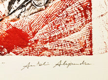 Load image into Gallery viewer, Antolín Alejandre Ruiz - Grabado &#39;Minotauro&#39; (Serie Roja)