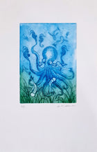 Load image into Gallery viewer, Antolín Alejandre Ruiz - Grabado &#39;Pulpo&#39;