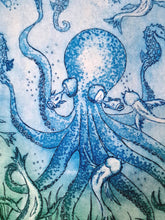 Load image into Gallery viewer, Antolín Alejandre Ruiz - Grabado &#39;Pulpo&#39;