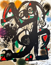 Laden Sie das Bild in den Galerie-Viewer, Joan Miró - Litografía "Joan Miró Lithographe III” (Mourlot 1118)