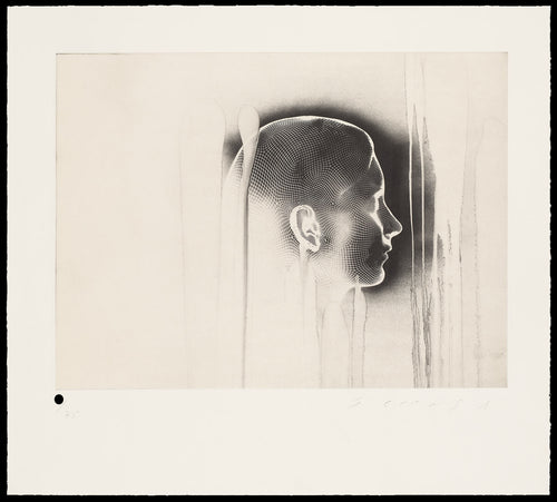 Jaume Plensa - Grabado Chine-collé 'Reflejos VIII'