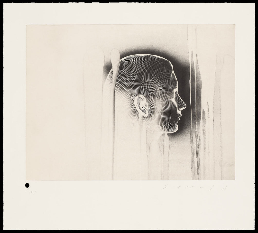 Jaume Plensa - Grabado Chine-collé 'Reflejos VIII'