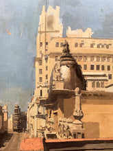 Laden Sie das Bild in den Galerie-Viewer, Antonio López - Litografía y Aguafuerte &#39;Gran Vía, 1 de Agosto, 13:00 horas&#39;