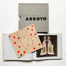 Load image into Gallery viewer, Eduardo Arroyo - Libro + Serigrafía 'Catálogo muestra antológica MNCARS' + Serigrafía (Rojo)