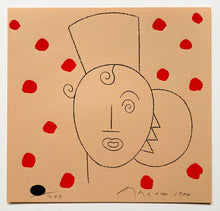 Load image into Gallery viewer, Eduardo Arroyo - Libro + Serigrafía 'Catálogo muestra antológica MNCARS' + Serigrafía (Rojo)