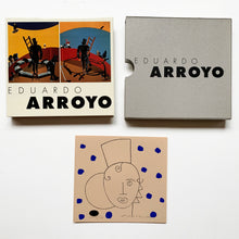 Load image into Gallery viewer, Eduardo Arroyo - Libro + Serigrafía 'Catálogo muestra antológica MNCARS' + Serigrafía (Azul)