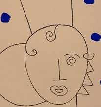 Load image into Gallery viewer, Eduardo Arroyo - Libro + Serigrafía 'Catálogo muestra antológica MNCARS' + Serigrafía (Azul)