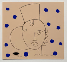 Load image into Gallery viewer, Eduardo Arroyo - Libro + Serigrafía 'Catálogo muestra antológica MNCARS' + Serigrafía (Azul)