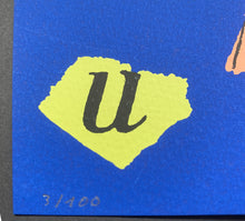 Charger l'image dans la galerie, Alfredo Alcaín - Serigrafía 'La Escritura' #9