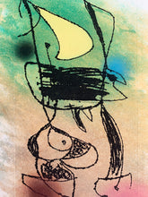 Laden Sie das Bild in den Galerie-Viewer, Joan Miró - Grabado &quot;Le Grillon Sous la Lune”