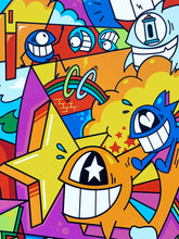 Load image into Gallery viewer, El Pez - Serigrafía &quot;Catch the Stars&quot; (Standard Edition I)