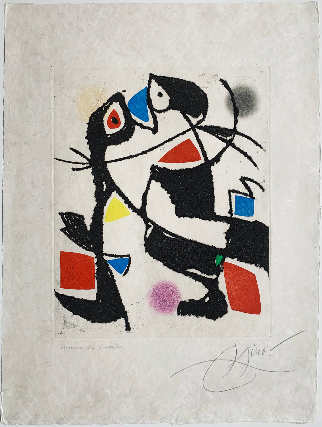 Joan Miró - Grabado 