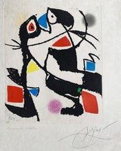 将图片加载到图库查看器，Joan Miró - Grabado &quot;Le Marteau sans Maître” (Dupin 959)