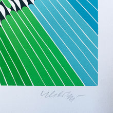 Laden Sie das Bild in den Galerie-Viewer, Victor Vasarely - Litografía 'Zebra No.2'
