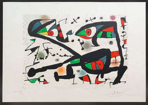 Joan Miró - Litografía 