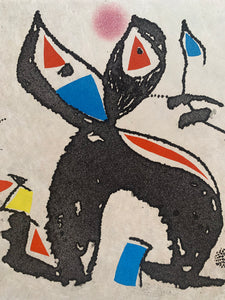 Joan Miró - Litografía "Le Marteau san Maître”