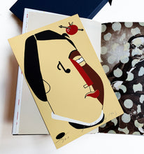 Charger l'image dans la galerie, Eduardo Arroyo - Libro + Serigrafía 'En la Mesa con Rossini'