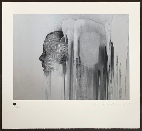 Jaume Plensa - Grabado Chine-collé 'Reflejos IV'