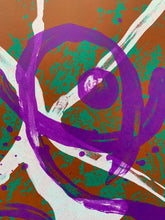 将图片加载到图库查看器，Joan Miró - Litografía "Chevauchée-Vert Violet Brun”