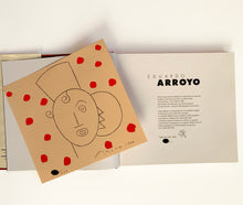 Load image into Gallery viewer, Eduardo Arroyo - Libro + Serigrafía 'Catálogo muestra antológica MNCARS' + Serigrafía (Rojo)