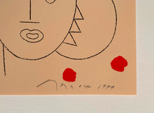 Load image into Gallery viewer, Eduardo Arroyo - Libro + Serigrafía 'Catálogo muestra antológica MNCARS' + Serigrafía (Rojo)