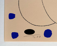 Load image into Gallery viewer, Eduardo Arroyo - Libro + Serigrafía 'Catálogo muestra antológica MNCARS' + Serigrafía (Azul)