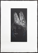 Laden Sie das Bild in den Galerie-Viewer, Eduardo Arroyo - Grabado 'Moby Dick' (Sombreros para Alicia)