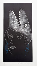 Laden Sie das Bild in den Galerie-Viewer, Eduardo Arroyo - Grabado 'Moby Dick' (Sombreros para Alicia)