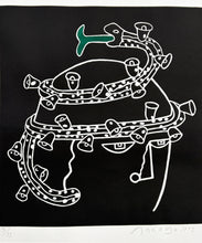 将图片加载到图库查看器，Eduardo Arroyo - Grabado 'Serpent à Sonnette' (Sombreros para Alicia)