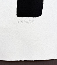 Load image into Gallery viewer, Eduardo Chillida - Serigrafía con Relieve 'Olimpiada Barcelona 92'