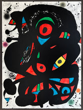 将图片加载到图库查看器，Joan Miró - Litografía "Strindberg Mappen”