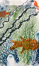 Load image into Gallery viewer, Antolín Alejandre Ruiz - Collagraph 'Fondo Marino I'