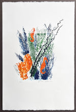 Laden Sie das Bild in den Galerie-Viewer, Antolín Alejandre Ruiz - Collagraph 'Fondo Marino III'