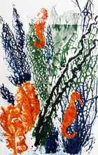 Laden Sie das Bild in den Galerie-Viewer, Antolín Alejandre Ruiz - Collagraph 'Fondo Marino III'