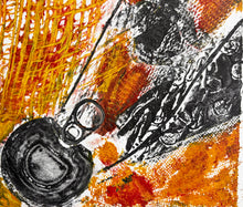 Charger l'image dans la galerie, Antolín Alejandre Ruiz - Grabado 'Minotauro' (Serie Amarilla)