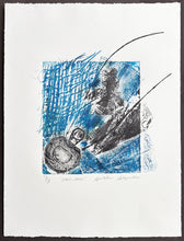 Laden Sie das Bild in den Galerie-Viewer, Antolín Alejandre Ruiz - Grabado 'Minotauro' (Serie Azul)