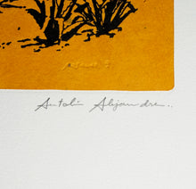 Laden Sie das Bild in den Galerie-Viewer, Antolín Alejandre Ruiz - Grabado 'Mojacar'