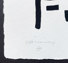 Load image into Gallery viewer, Eduardo Chillida - Grabado &#39;J.A.Valente: Cantigas de Alen III&#39;