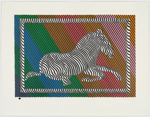 Victor Vasarely - Litografía 'Zebra No.3'