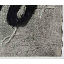 Load image into Gallery viewer, Antoni Tàpies - Litografía &#39;Variations sur un Thème Musical 18&#39;