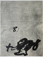 Load image into Gallery viewer, Antoni Tàpies - Litografía &#39;Variations sur un Thème Musical 18&#39;