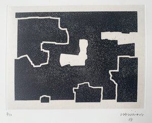 Eduardo Chillida - Grabado "Burni Bizitu II"