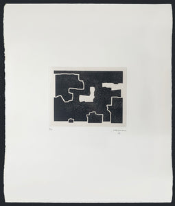 Eduardo Chillida - Grabado "Burni Bizitu II"