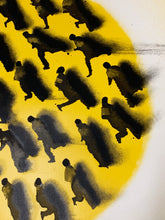 Load image into Gallery viewer, Juan Genovés - Serigrafía &quot;Círculo Amarillo&quot;